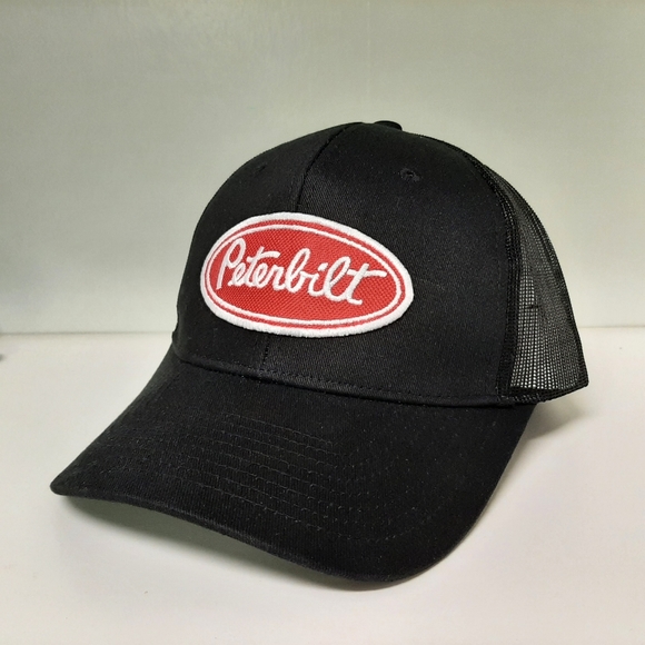 Peterbuilt Low Profile Baseball Cap mesh Snapback - Picture 1 of 4